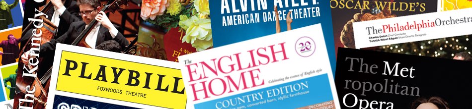 Manzo Media Group represented publications: Playbill for Philedelphia Orchestra and Walnut Street Theatre, Green Scene